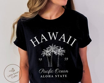 Hawaii Shirt, Aloha State Palm Trees T-shirt
