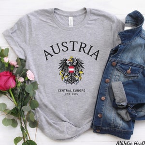 Austria Shirt, Austrian Coat of Arms T-shirt, Unisex