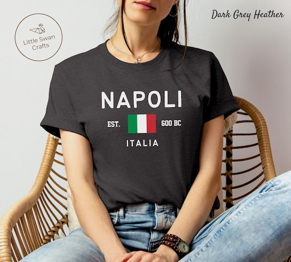 Napoli Shirt Itali Trip Kleding Italiaanse vlag T shirt Unisex
