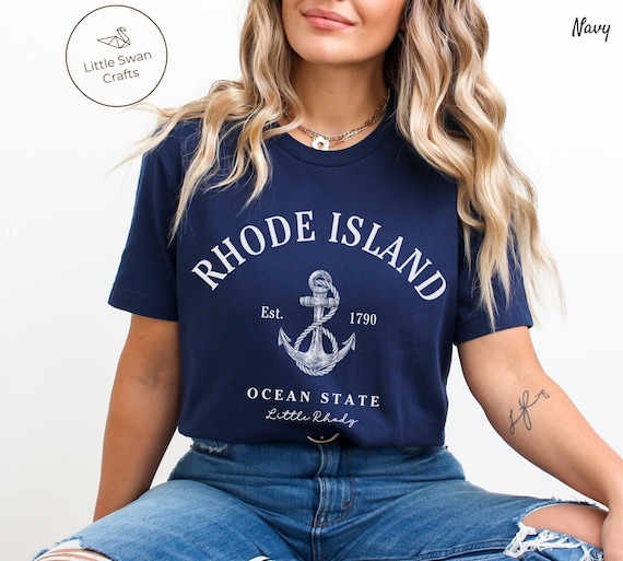 Rhode Island Shirt, Ocean State Little Rhody T-shirt, Unisex