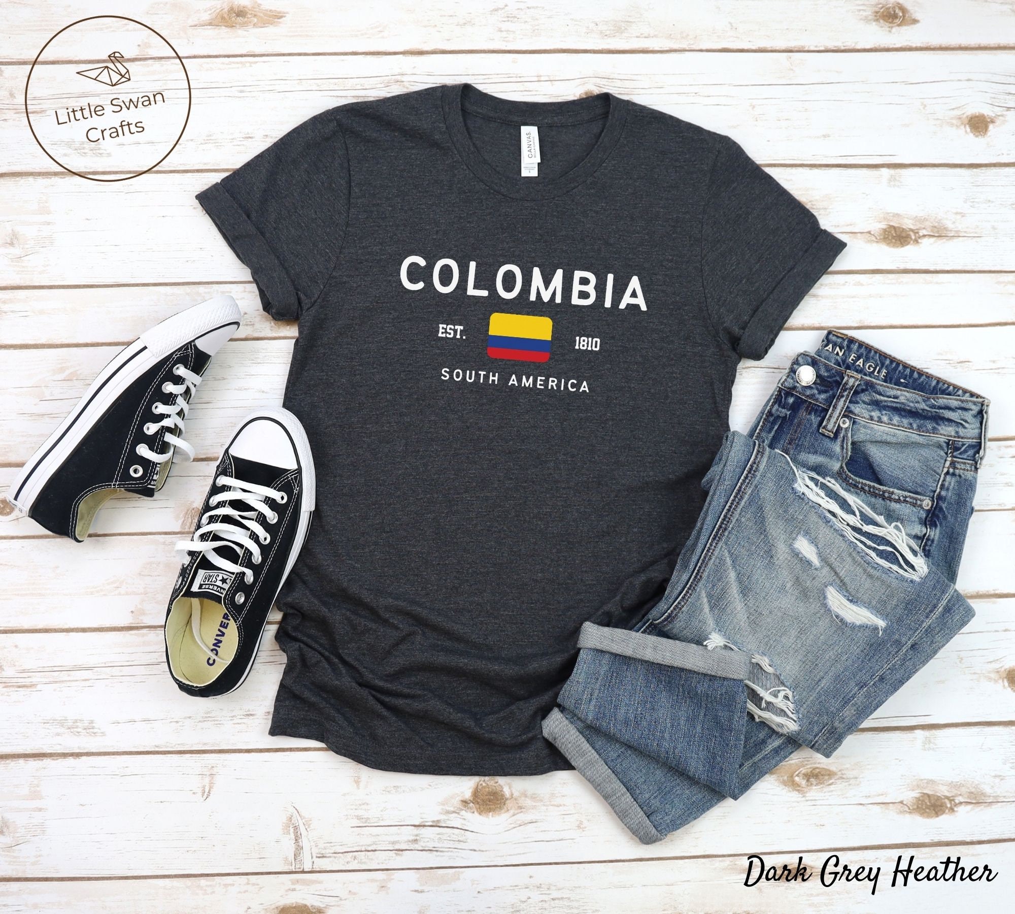 Candymix Congo Bandiera del Grunge T-Shirt da Donna