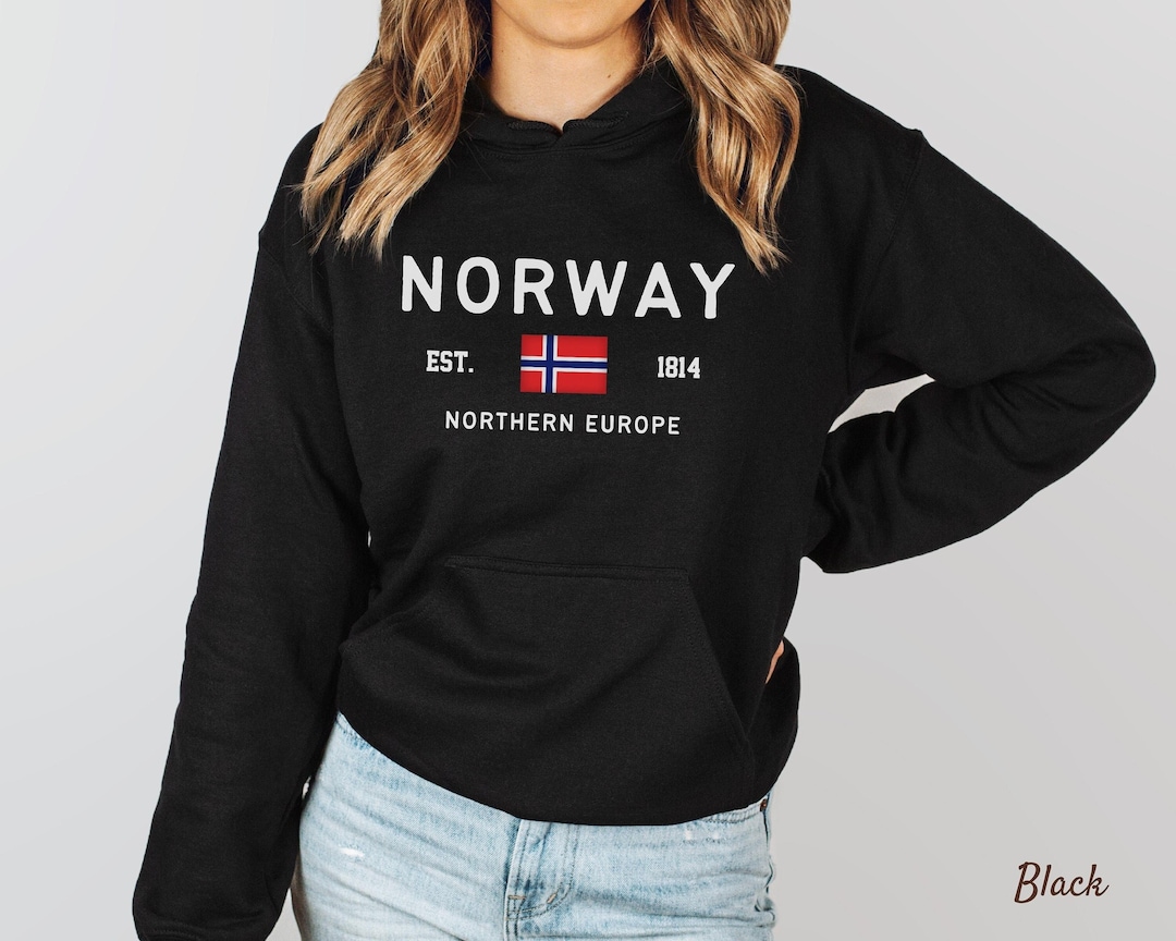Northern Europe Norge Hoodie Norway Hoodie, Norwegian Flag
