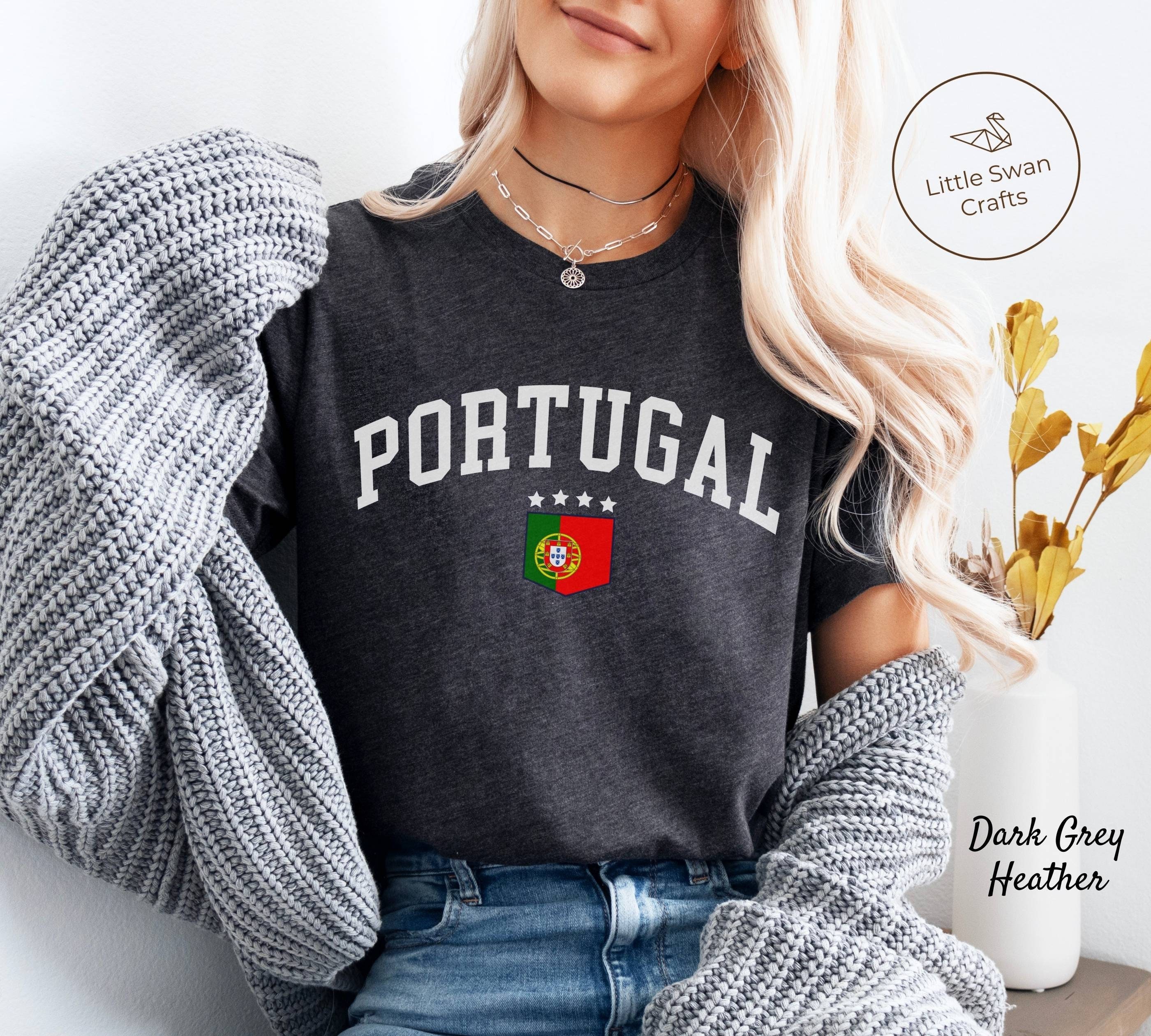 Portugal Shirt, Unisex Portuguese Flag T-shirt