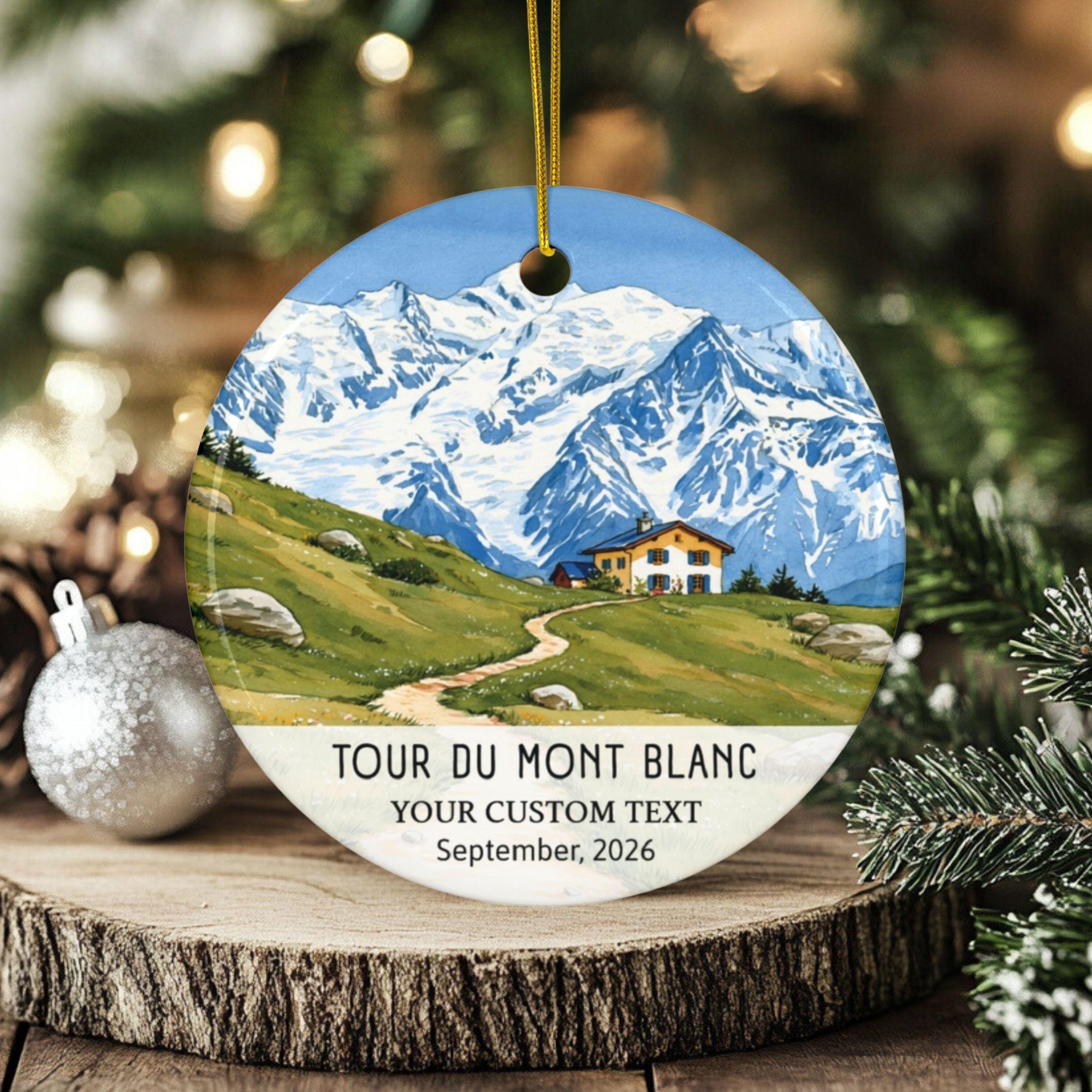 非売品　Mont Blanc オーナメント Tour Du Mont Blanc Ornament - Etsy
