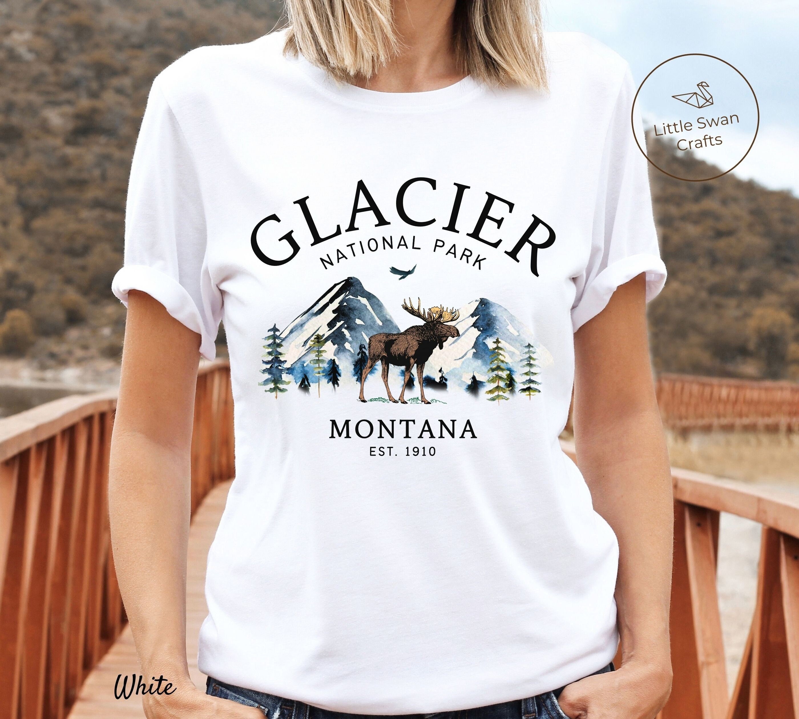Glacier National Park Montana T-Shirt Glacier National Park Montana T-Shirt