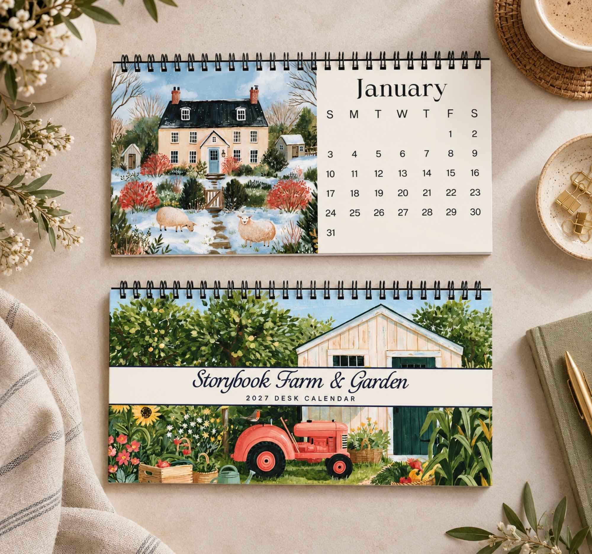 Vintage Farm Calendars - Etsy - Page 5