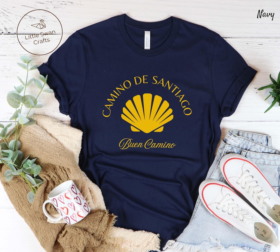 Camino De Santiago Shirt Buen Camino T shirt Compostela Spain camino-de-santiago-shirt-buen-camino-t-shirt-compostela-spain