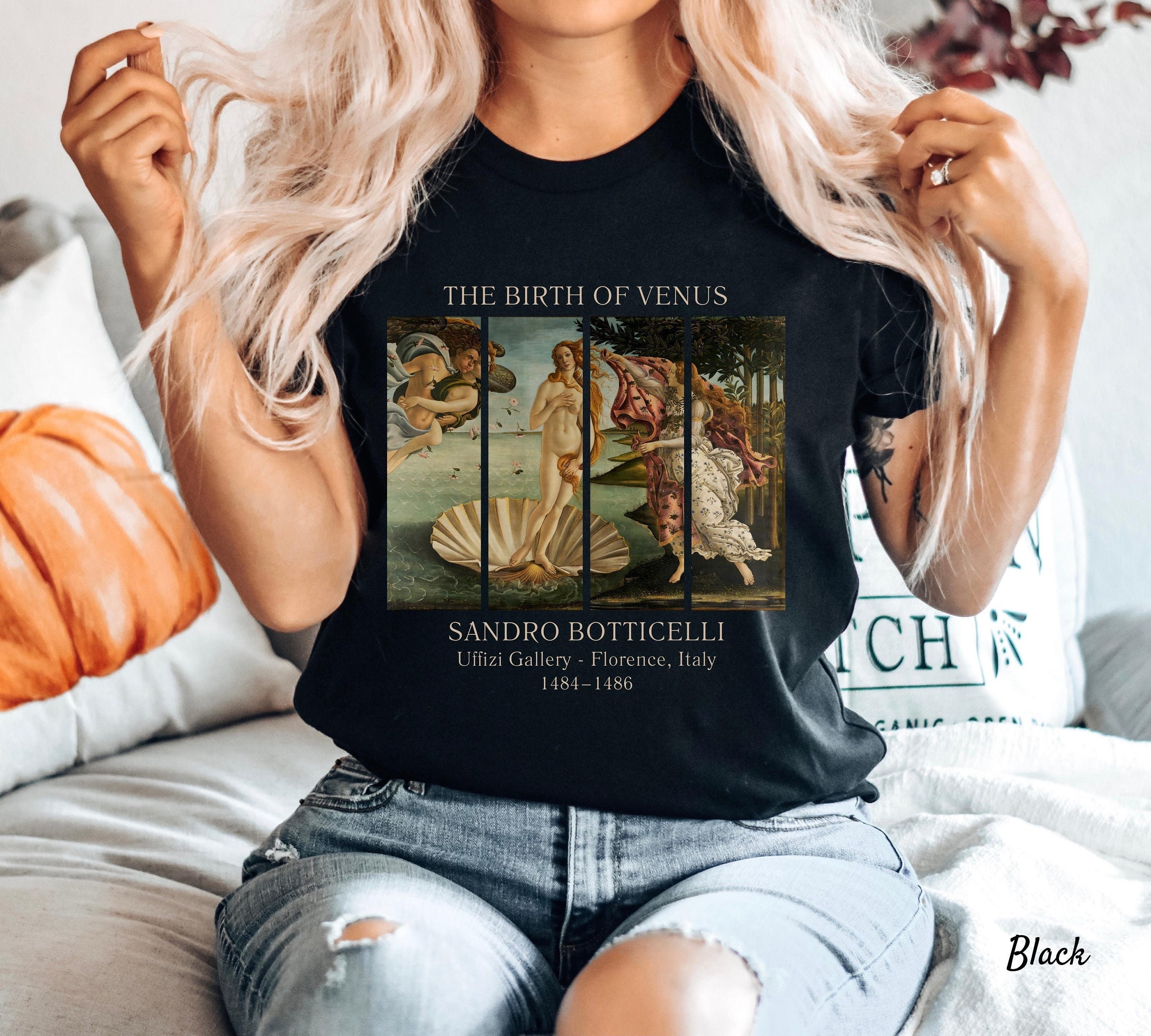 Birth of venus shirt - Etsy 日本