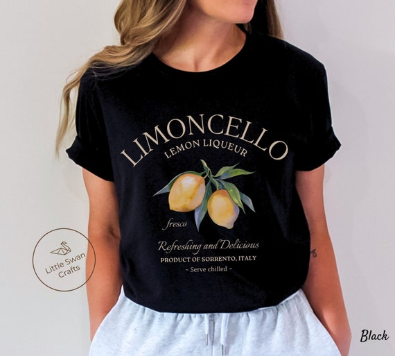 レモン Tシャツ リモンチェッロシャツ、イタリア・ソレント産レモンTシャツ、ユニ