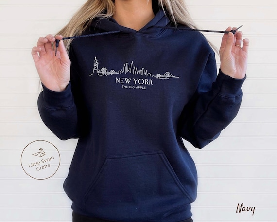 Sweat a capuche New York sweat a capuche NYC NY Skyline pull doux et confortable unisexe Etsy France