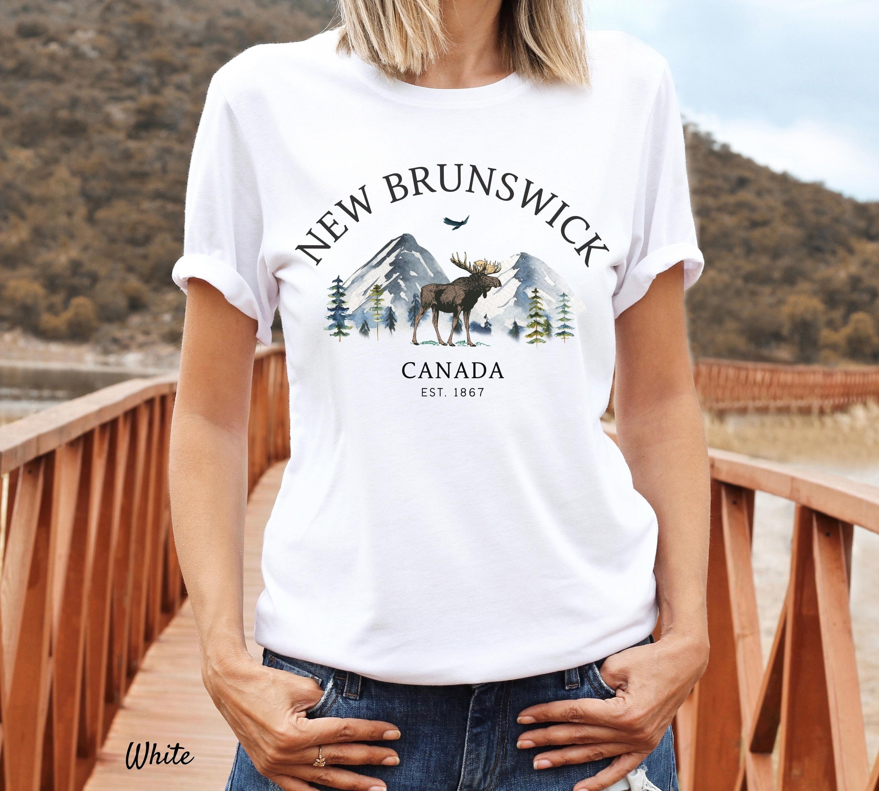 New Brunswick Shirt Canada Tee Soft and Comfortable T-shirt pic