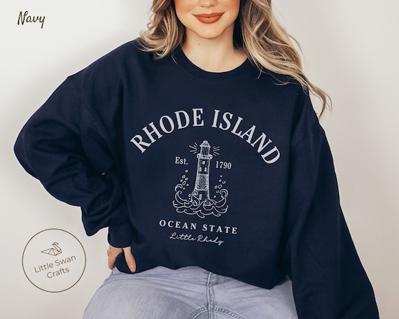 Rhode Island Sweatshirt Ocean State Pullover mit Rundhalsausschnitt Unisex Etsy