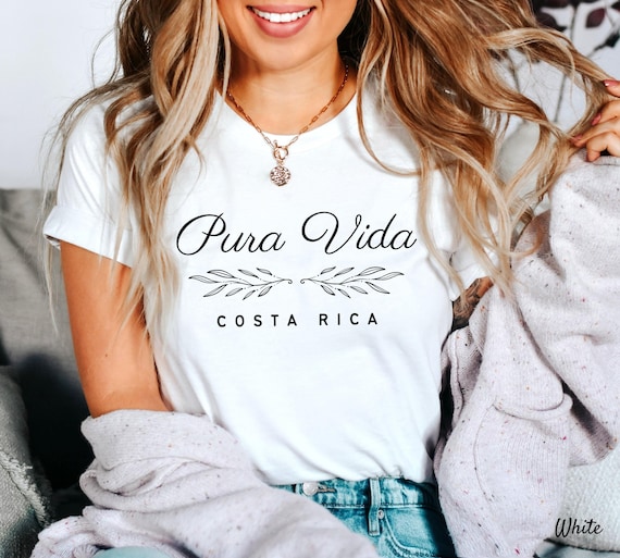 Pura Vida Shirt, Costa Rica-T-Shirt, Unisex - Etsy.de