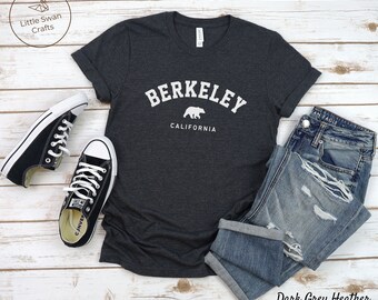 Berkeley California Shirt, CA Bear T-shirt - Unisex - Etsy