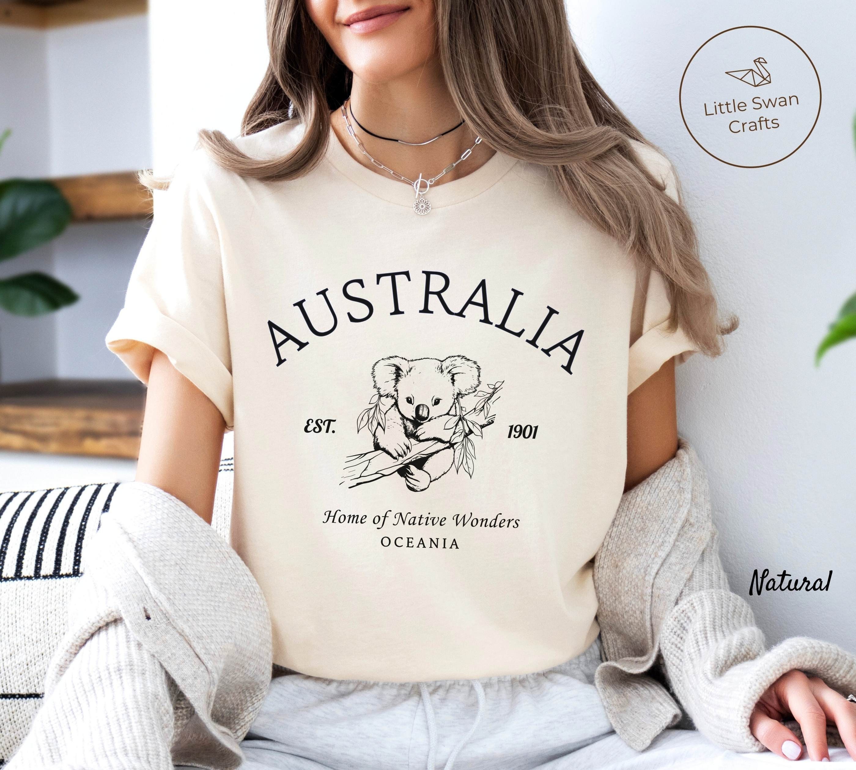 オーストラリアシャツ、コアラTシャツ、ユニセックス - Etsy 日本