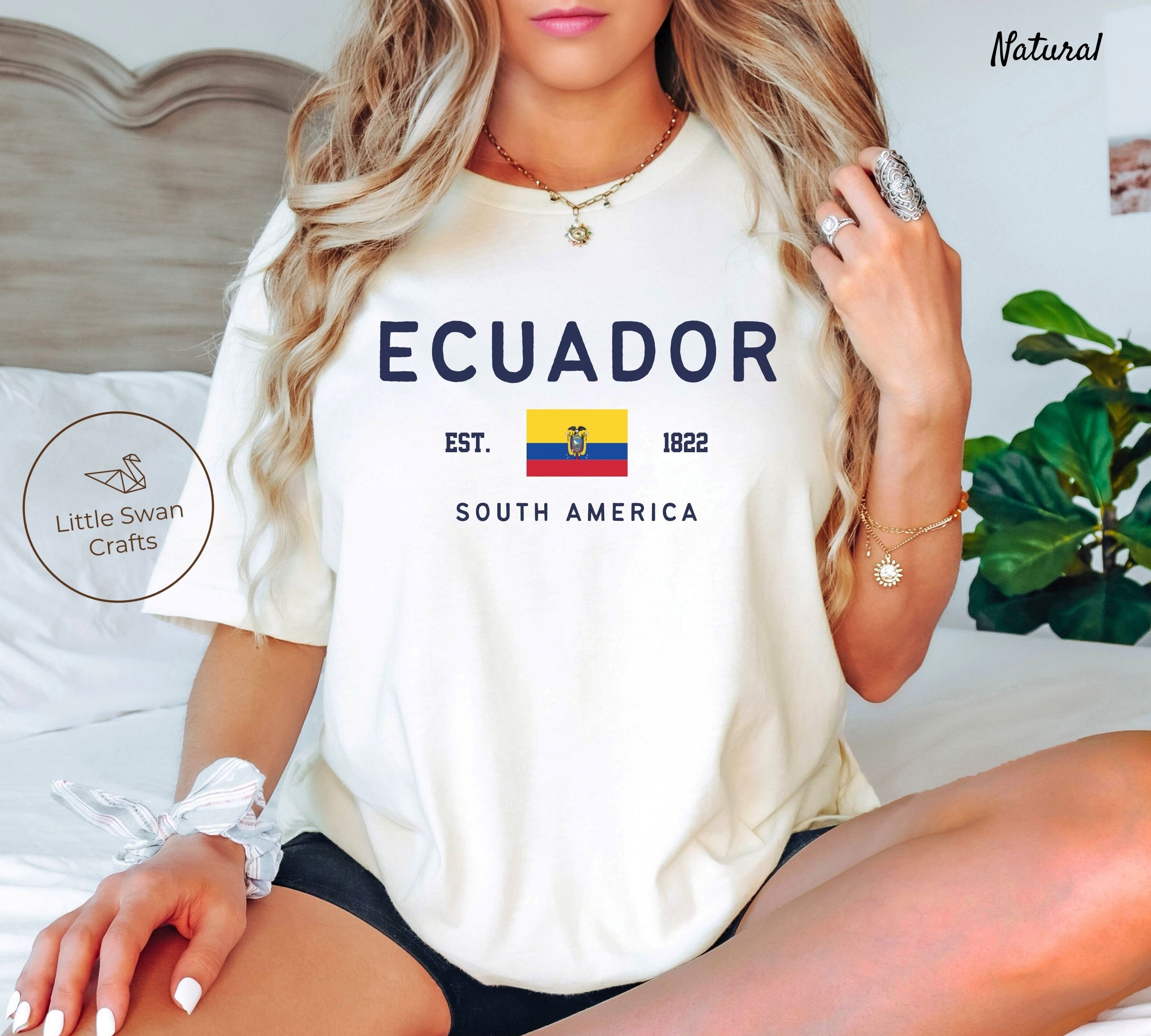 Ecuador Shirt, Ecuadorian Flag T-shirt, Unisex - Etsy