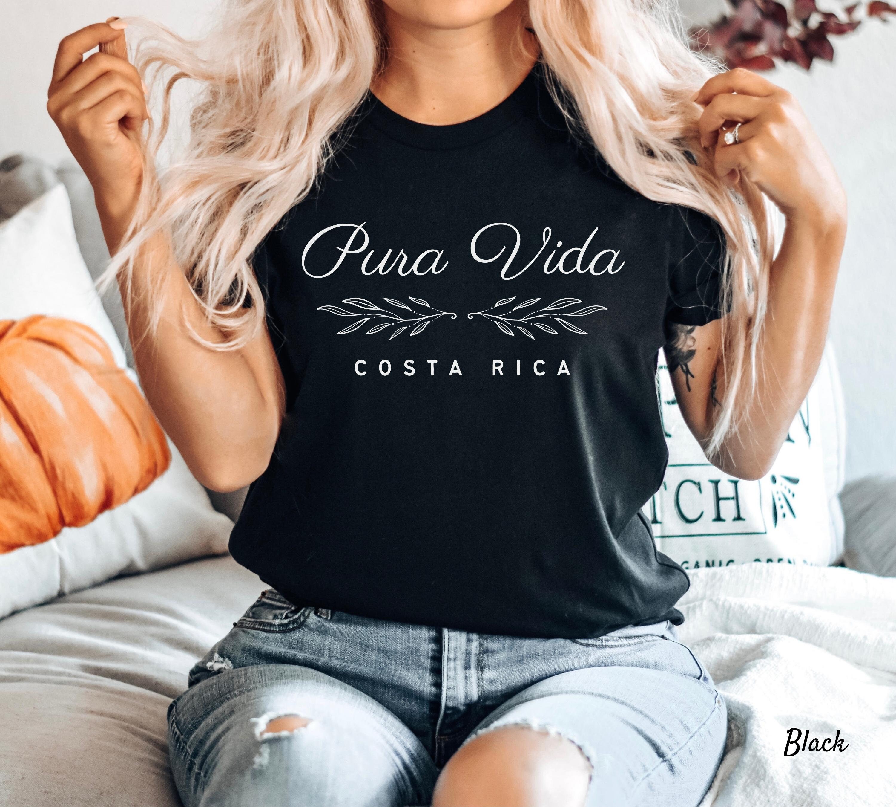 COSTA RICA PURA VIDA Tシャツ USAヴィンテージ夏SALE Pura Vida Shirt, Costa Rica T-shirt, Unisex - Etsy