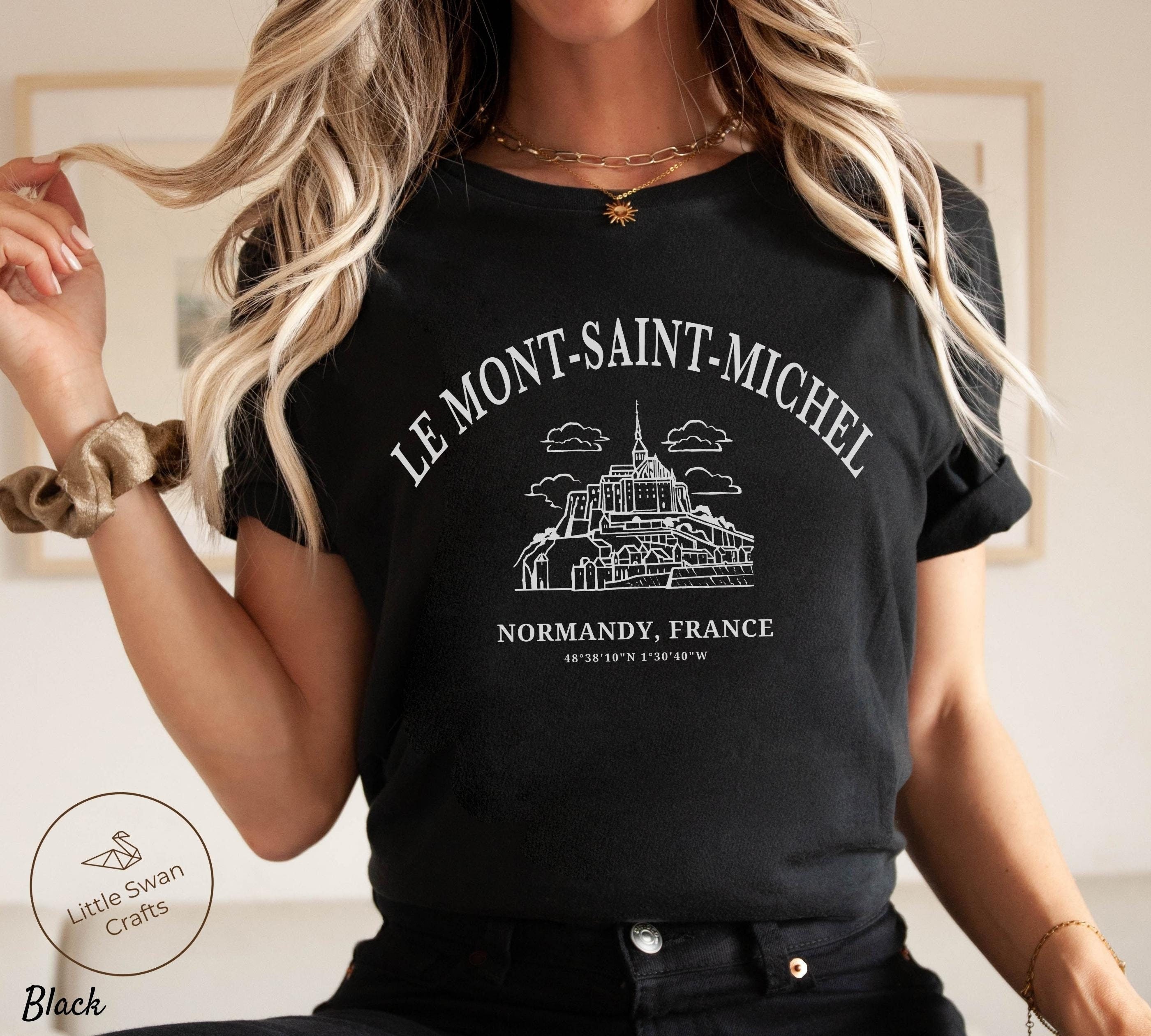 Mont st michel shirt - Etsy 日本