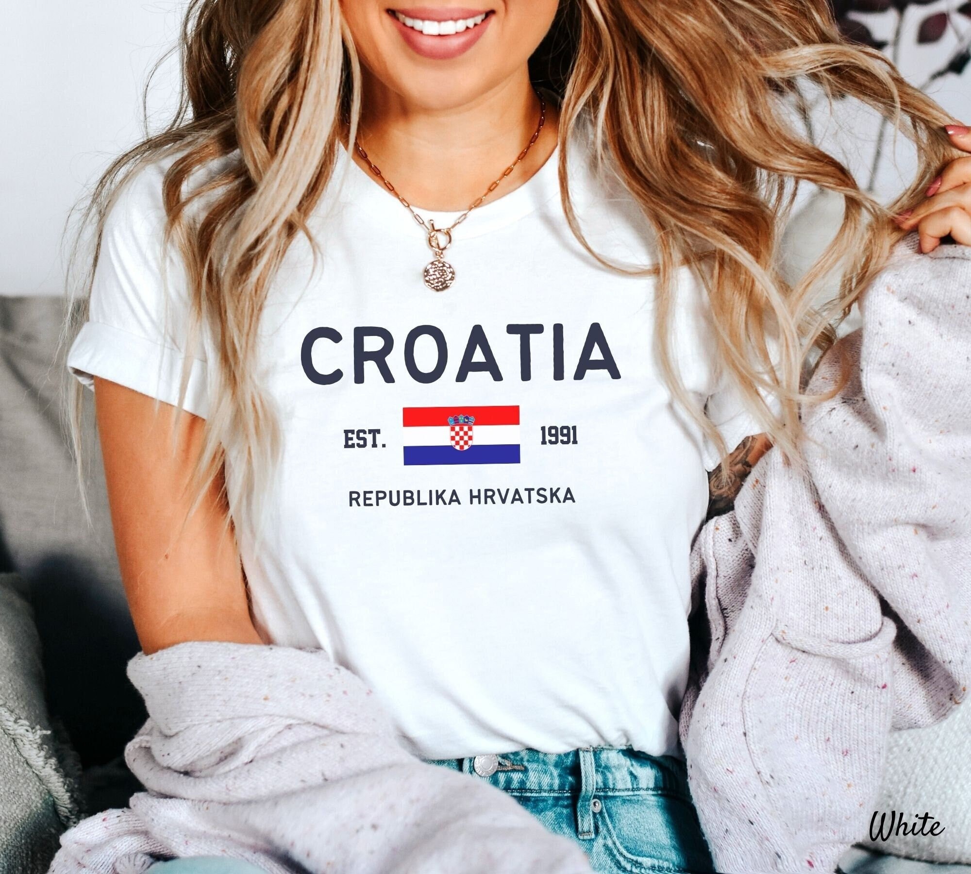 Dalmatia Black White Tshirt For Men Women Hajduk Split Croatia Dalmatia Dalmacija Hrvatska Adriatic Jadran Coat Of Arms Emblem - T-shirts - AliExpress