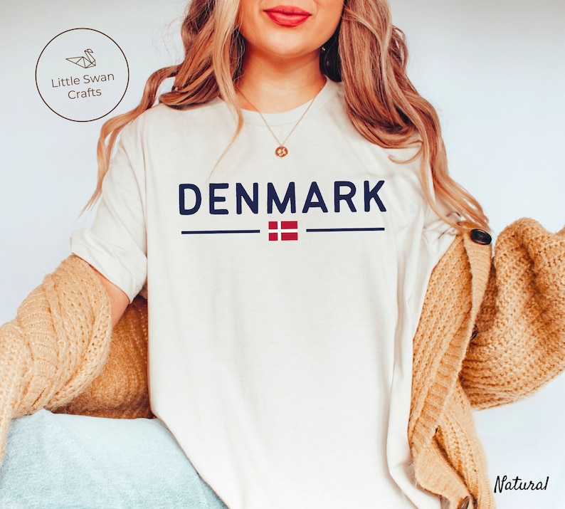 Denmark Shirt, Danish Flag T-shirt, Unisex - Etsy Canada