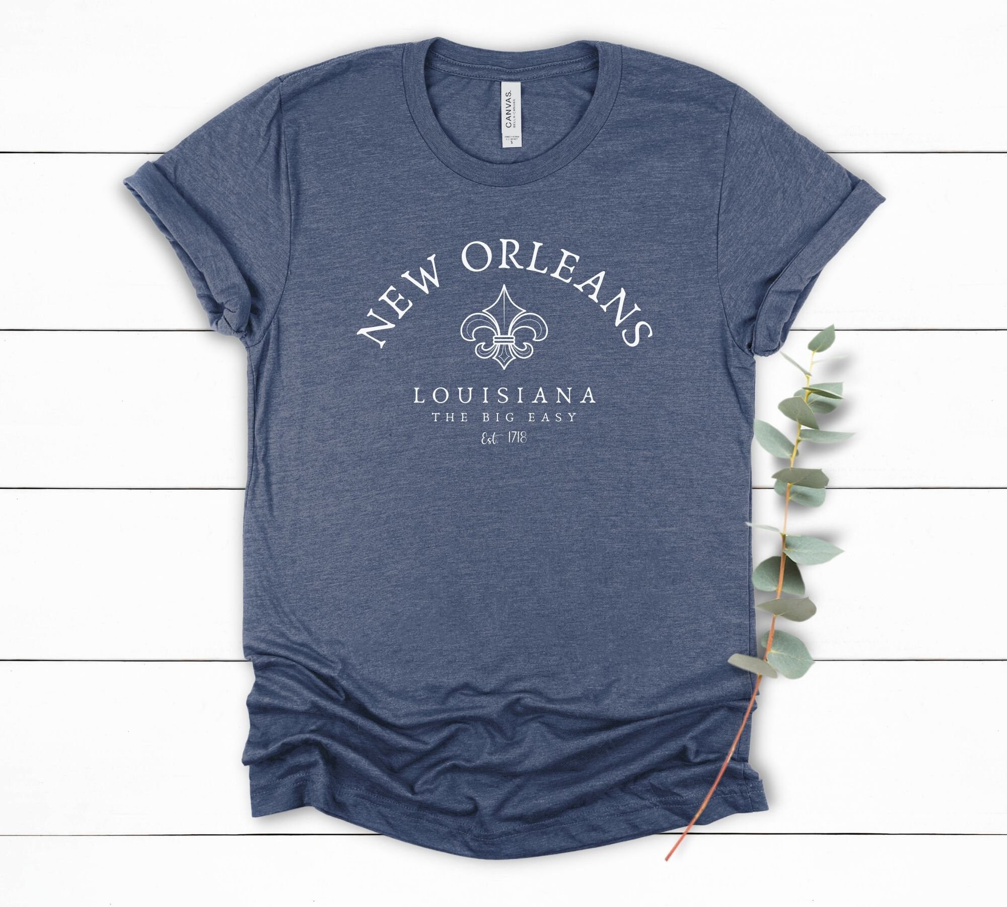 NOLA New Orleans The Big Easy Home! T-shirts Top