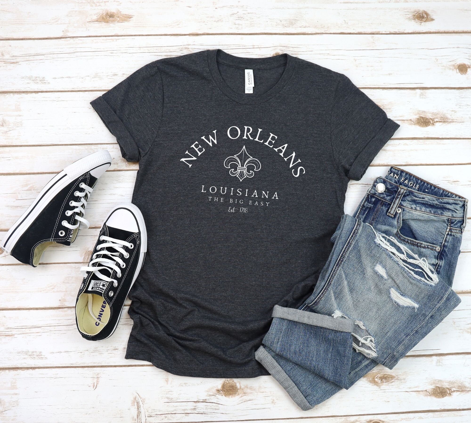 New Orleans Shirt the Big Easy Unisex Super Soft and 