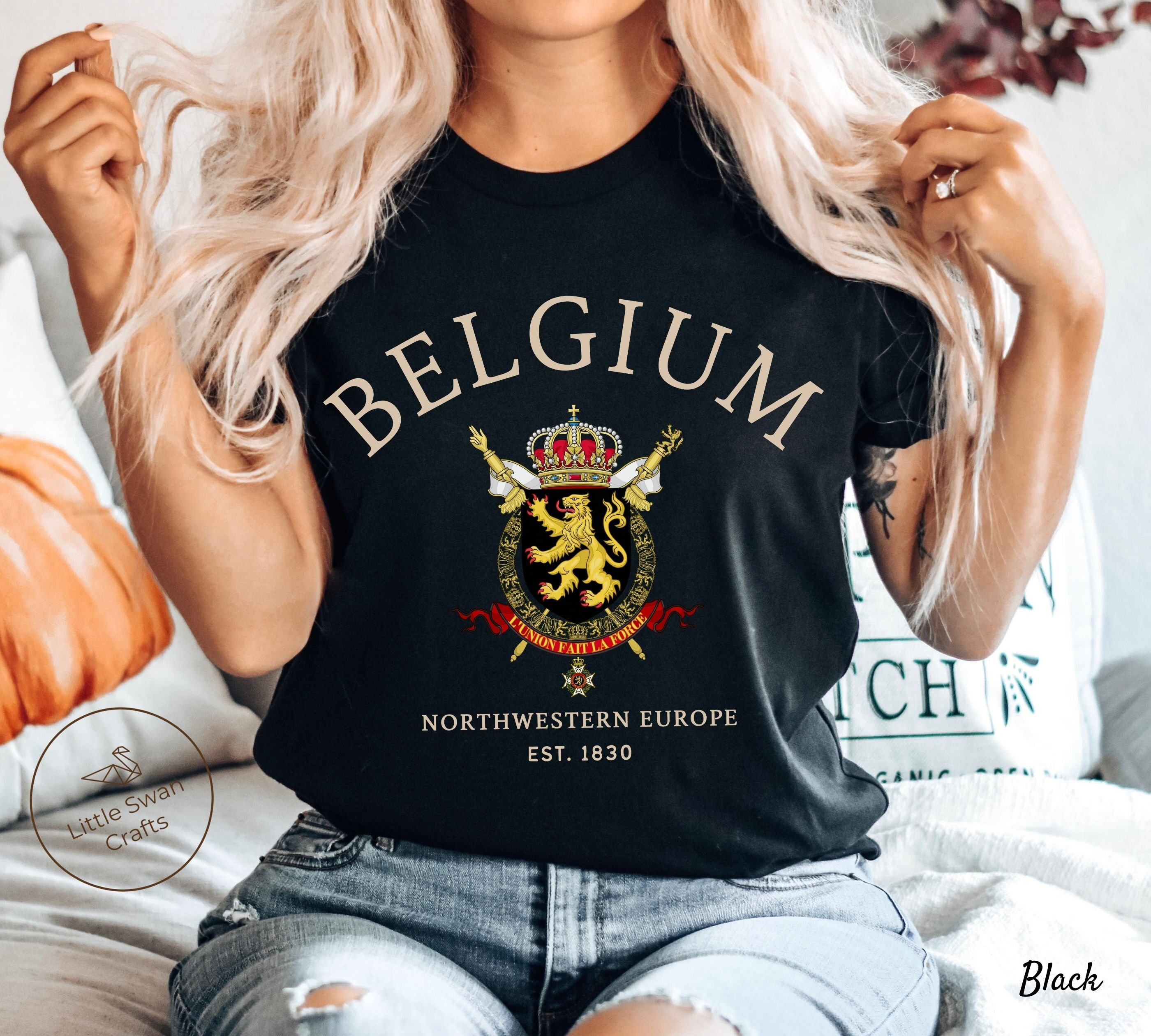 Belgium Shirt Etsy Canada