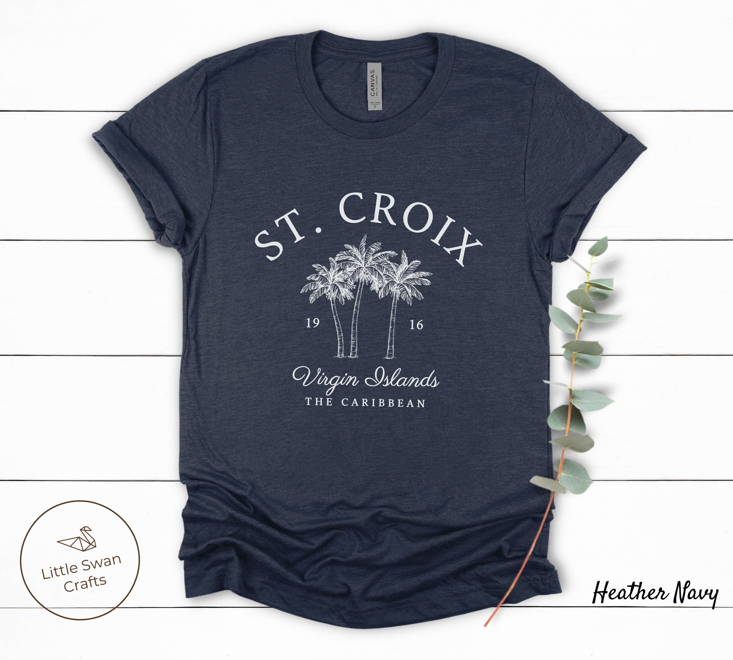 St. Croix Shirt, US Virgin Islands, Saint Croix Caribbean Sea T-Shirt, unisex