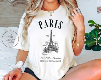 デイオールEiffel Tower コットン & リネンTシャツ　2024SS il_340x270.5891398354_hhcu.jpg