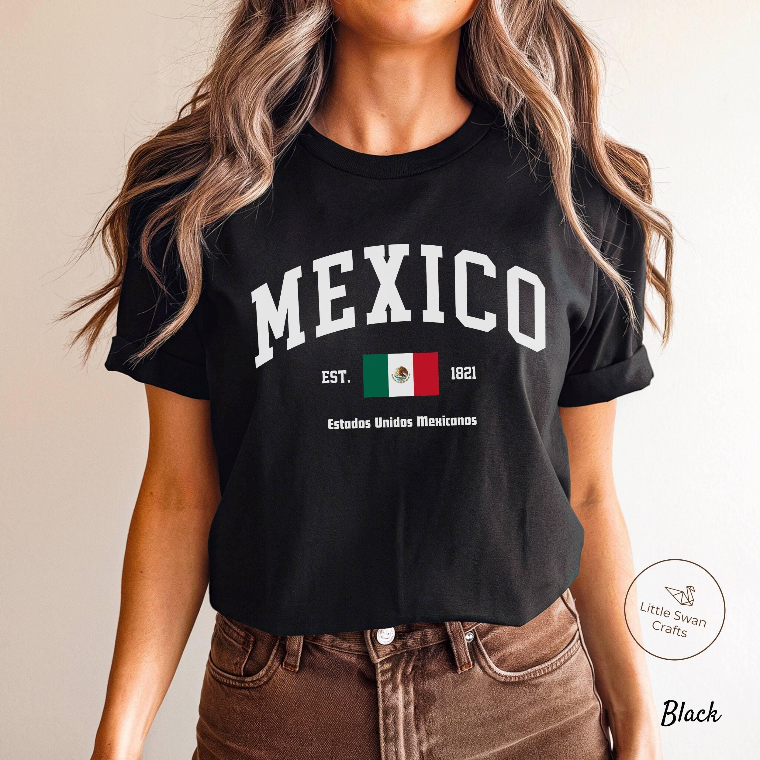 Camiseta de bandera mexicana México
