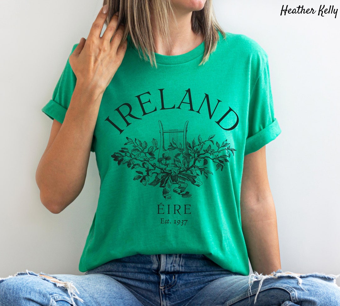 Ireland Shirt Irish Clothes Ireland Tee St. Patrick's Etsy