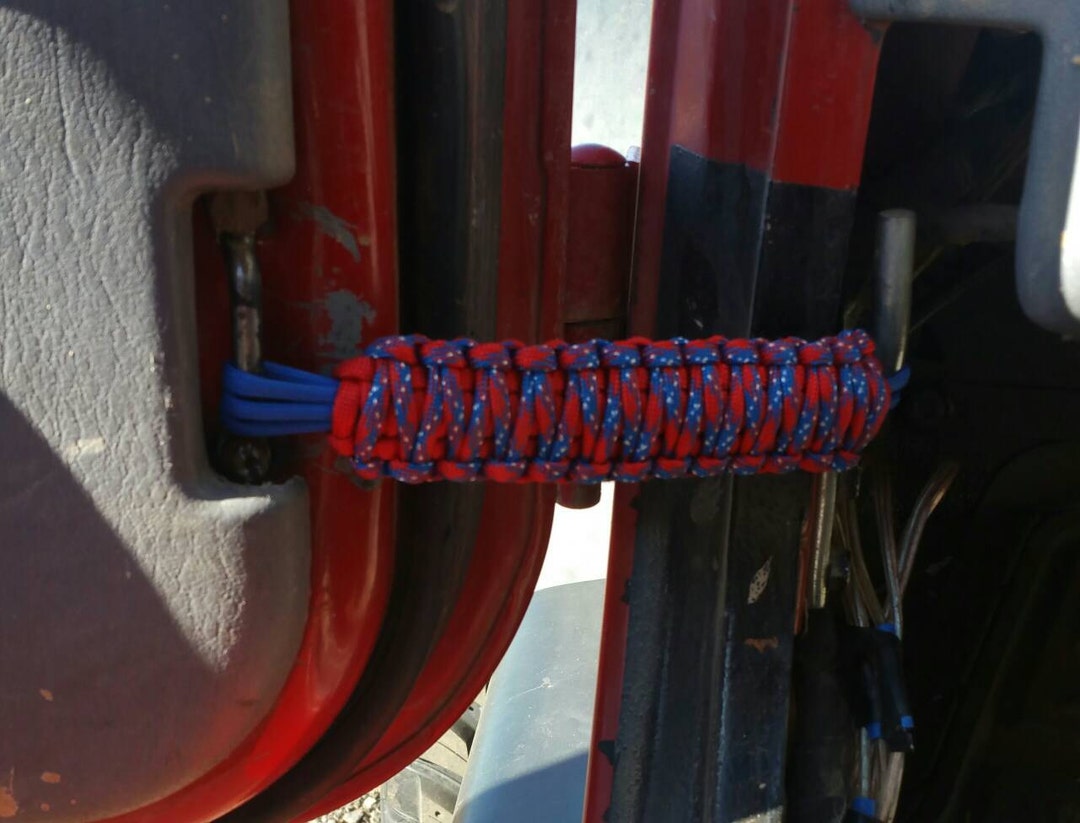 Jeep Paracord Door Limiter Straps door Stops Manual Locks/windows Only
