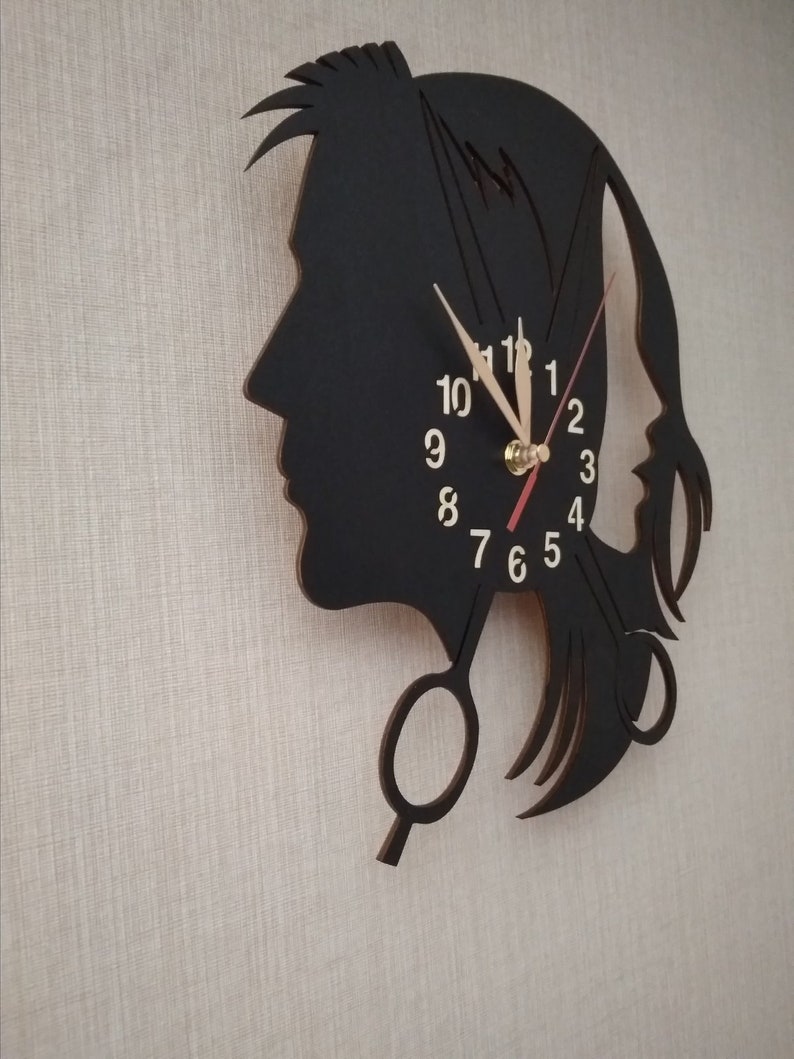 12 or 18 Clock Hairdresser gift Haircutter Beauty Salon Etsy