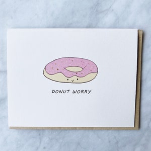 DONUT WORRY Carte de vœux