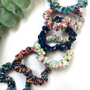 Rifle Paper co. skinny chouchous en tissu | 6 magnifiques chouchous skinny fleuris |