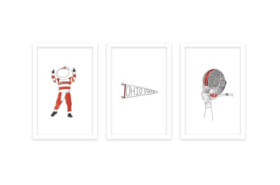 The Ohio State Poster Prints -- The Ohio State Decor