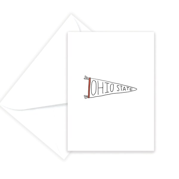 The Ohio State Pennant Card Set -- The Ohio State Greeting Card Sets
