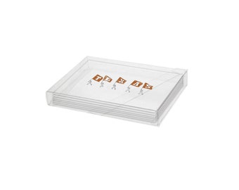 Texas Longhorn Greeting Card Set Set - Ensemble de 6 - Texas Greeting Card Sets - Hook 'Em Horns Card Sets