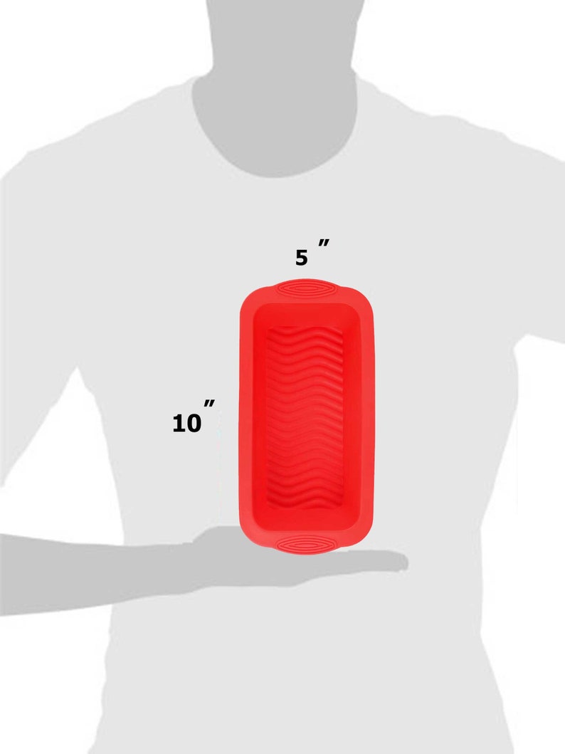 Silicone Bread Mold and Loaf Pan Soap Mold Large Homemade image 5