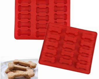 Kitchen Dog Treats Silicone Cookie Cake Pan Mold Bone-Shaped and Paw Prints Sale Kitchen Dog Treats Silicone Cookie Cake Pan Mold Bone-Shaped and Paw Prints Sale