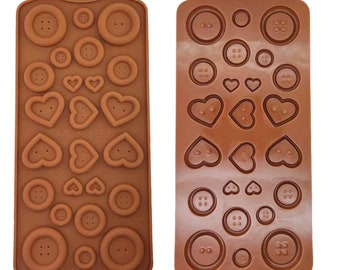 Button Cute as a button Silicone DIY Fondant Mold to make Topping Chocolate Candy Tray Mold Party maker  mould