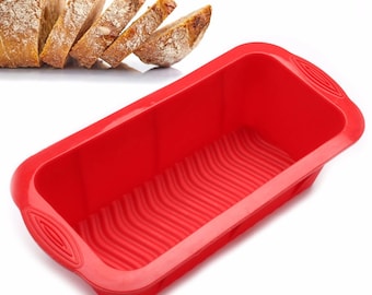 Silicone Bread Mold and Loaf Pan Soap Mold Large Homemade