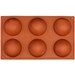 Silicone Homemade Craft Mold for Cake Baking Tart Pudding Cookie Soap Making, Large Half Sphere Hemisphere Dome Mousse 