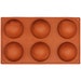 Silicone Homemade Craft Mold for Cake Baking Tart Pudding Cookie Soap Making, Large Half Sphere Hemisphere Dome Mousse 