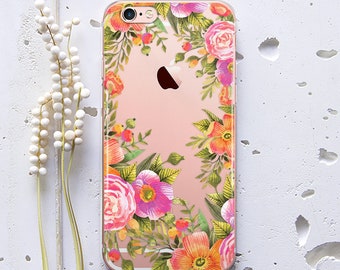 Floral iPhone XR X Phone Cover Summer Phone Case Google Pixel 3a XL Case iPhone XS Max Samsung S9 Plus Case  8 Plus Hard Case Pixel WC1231