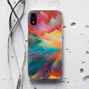 Colors iPhone 11 Case Watercolor Phone 11 Pro Max Case Rainbow iPhone 11 Pro Case iPhone 11 Max Case Phone Gift Case Pixel 4 Case WC1318