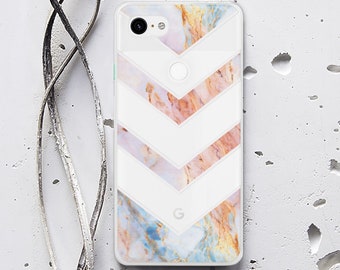 Marble Phone Case Google Pixel 3a XL Case Pink Google Pixel 2 Clear Case Pixel 3 TPU Plastic Cover Google Pixel XL 2 Cover Rubber WC1121