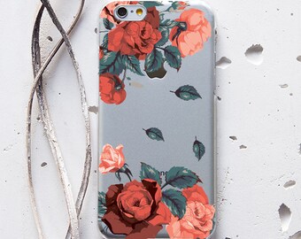 Red Roses iPhone 13 Case For iPhone 13 Pro Best iPhone 13 Pro Max Case Flowers iPhone 12 Case iPhone 12 Mini  iPhone 12 Pro Max Case WC1210