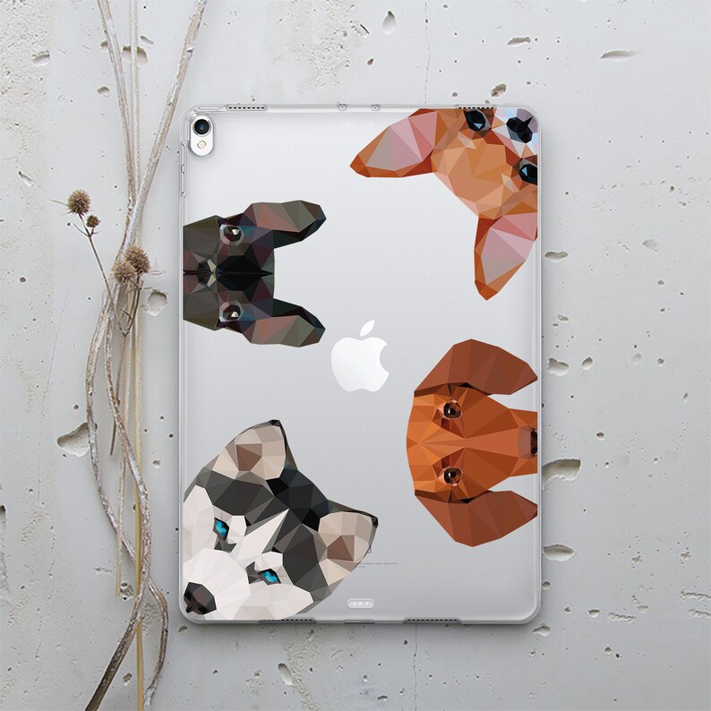 Dogs Ipad 10.2 2019 Case Clear Pet Dog Ipad 10.2 Case Animal Etsy