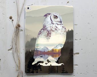 Owl iPad Mini 6 Case iPad Pro 12.9 Case Forest iPad Pro 11.4 2021 Case iPad 9 Gen Case iPad Pro 5th Gen Case iPad Air 4 2020 Case WC1276